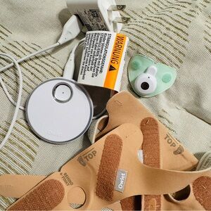 Owlet Dream Sock Monitor, Dusty Rose